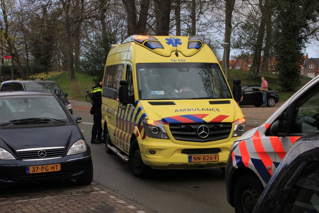 Persoon gewond bij aanrijding