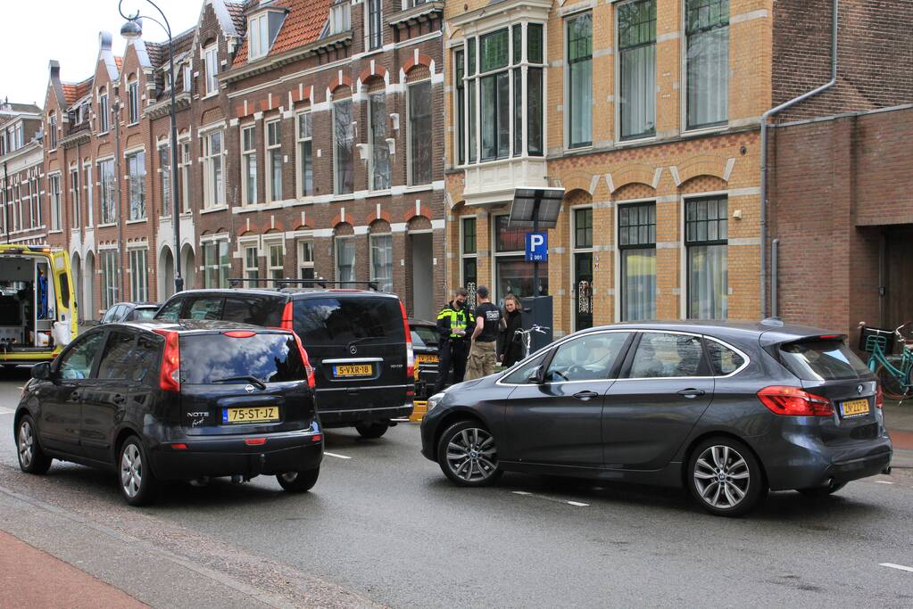 Persoon gewond bij aanrijding