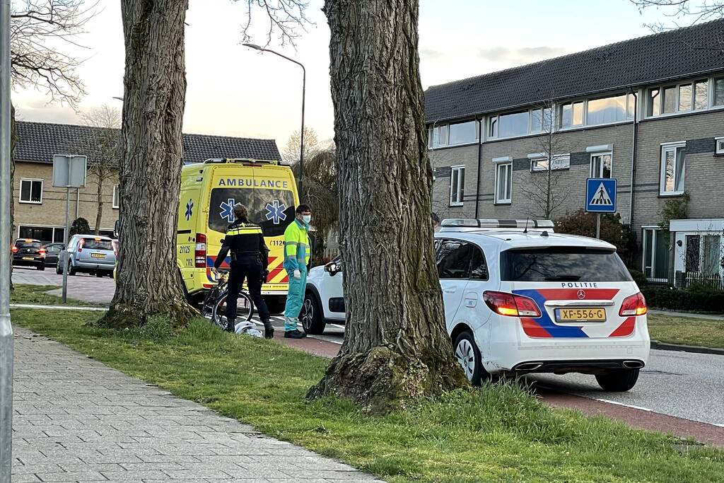 Fietser gewond na ongeval