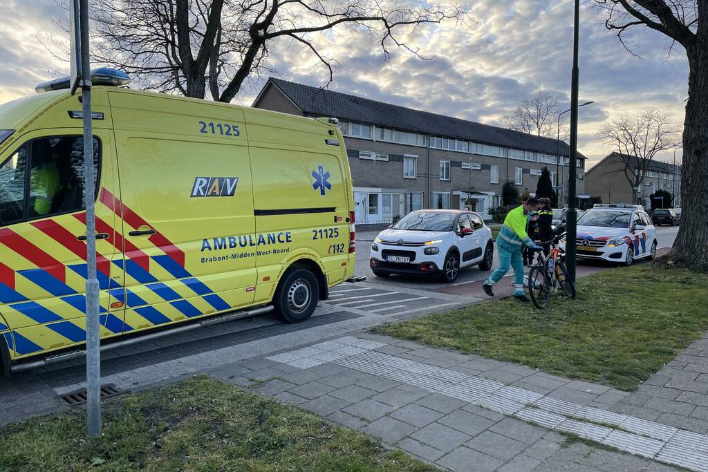 Fietser gewond na ongeval