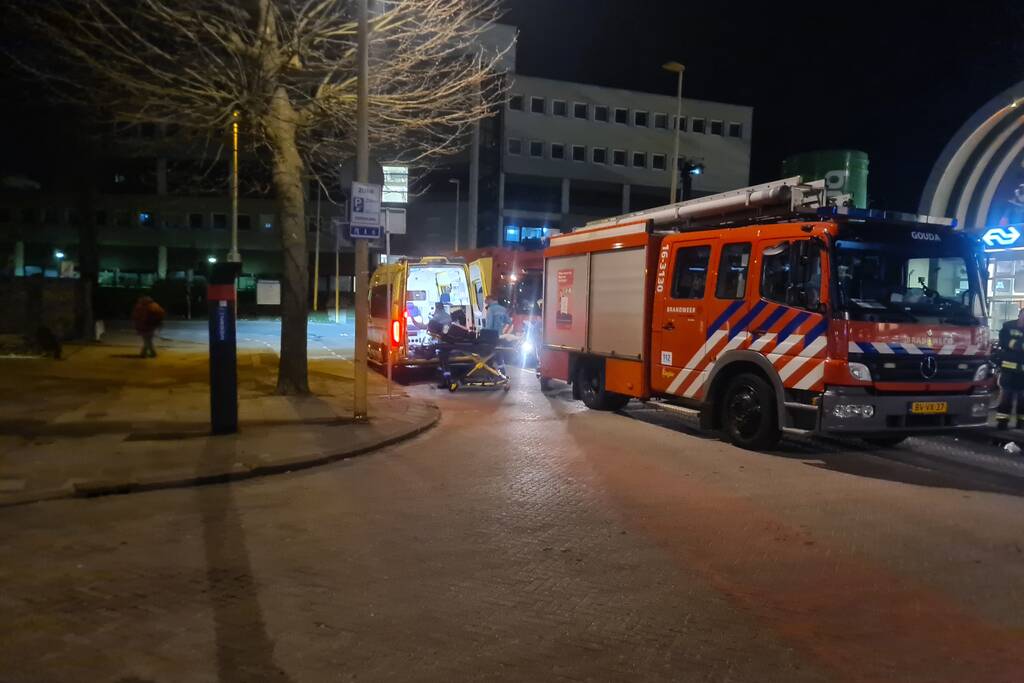 Geen treinen door ongeval bij station
