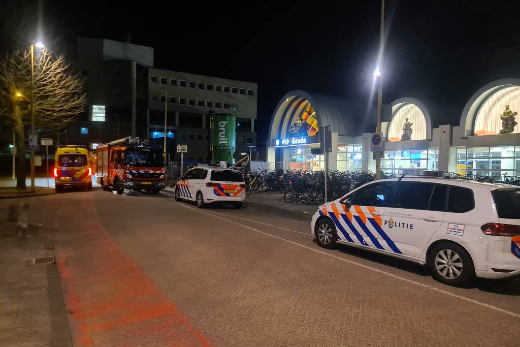 Geen treinen door ongeval bij station