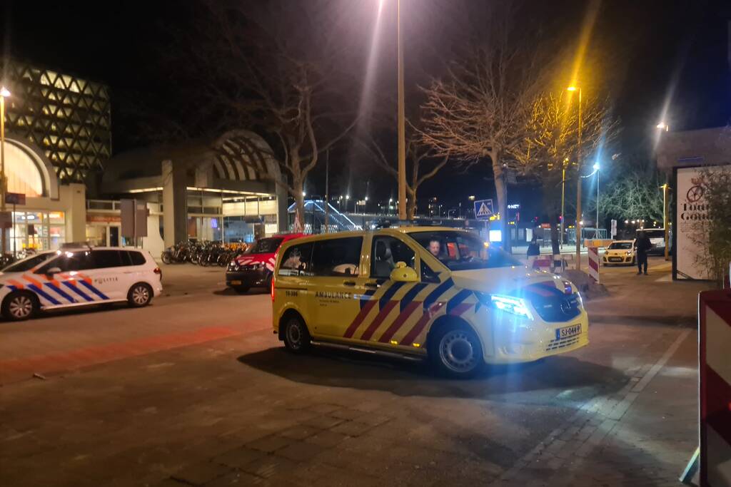 Geen treinen door ongeval bij station