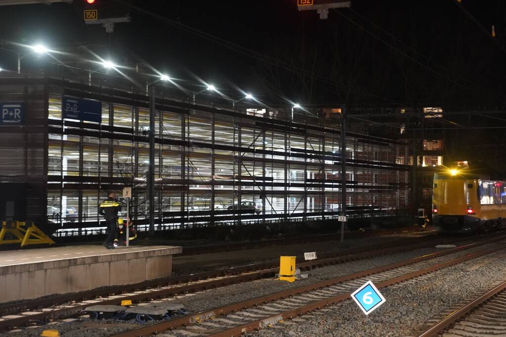 Geen treinen door ongeval bij station