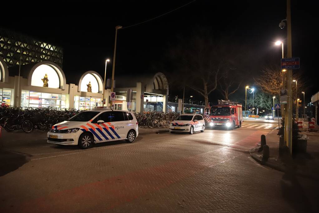 Geen treinen door ongeval bij station