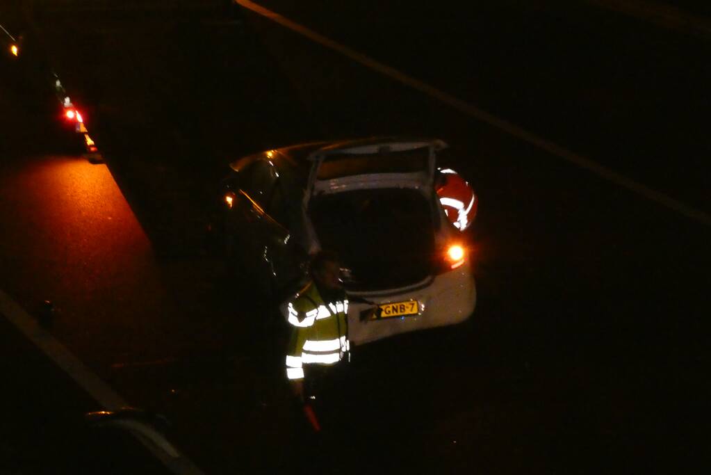 Een gewonde bij eenzijdig ongeval