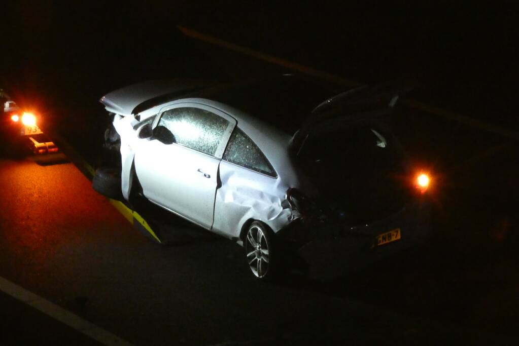 Een gewonde bij eenzijdig ongeval