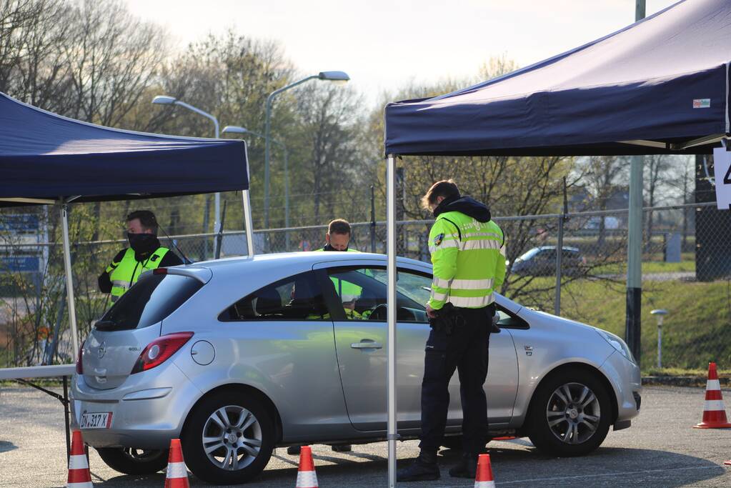 Grote verkeerscontrole door politie