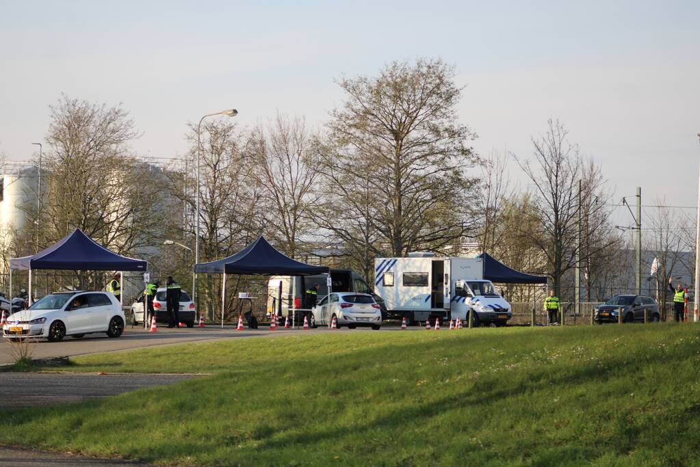 Grote verkeerscontrole door politie
