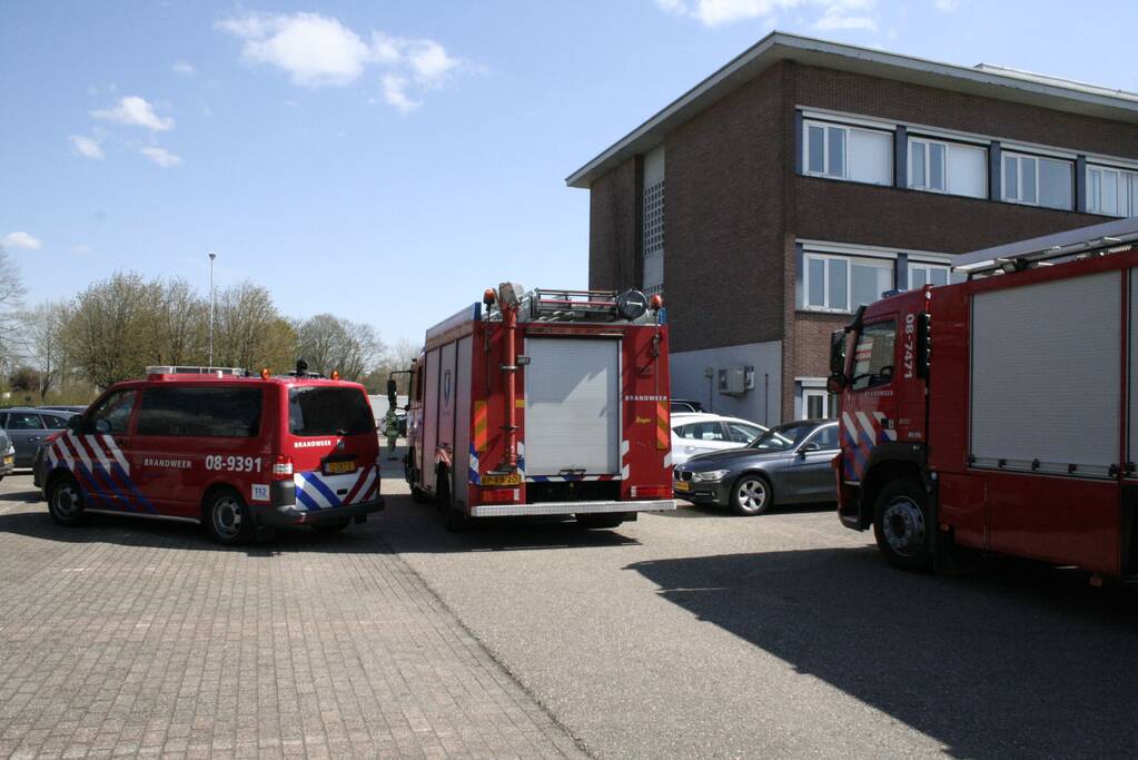 Brand in spouwmuur Ziekenhuis Rivierenland