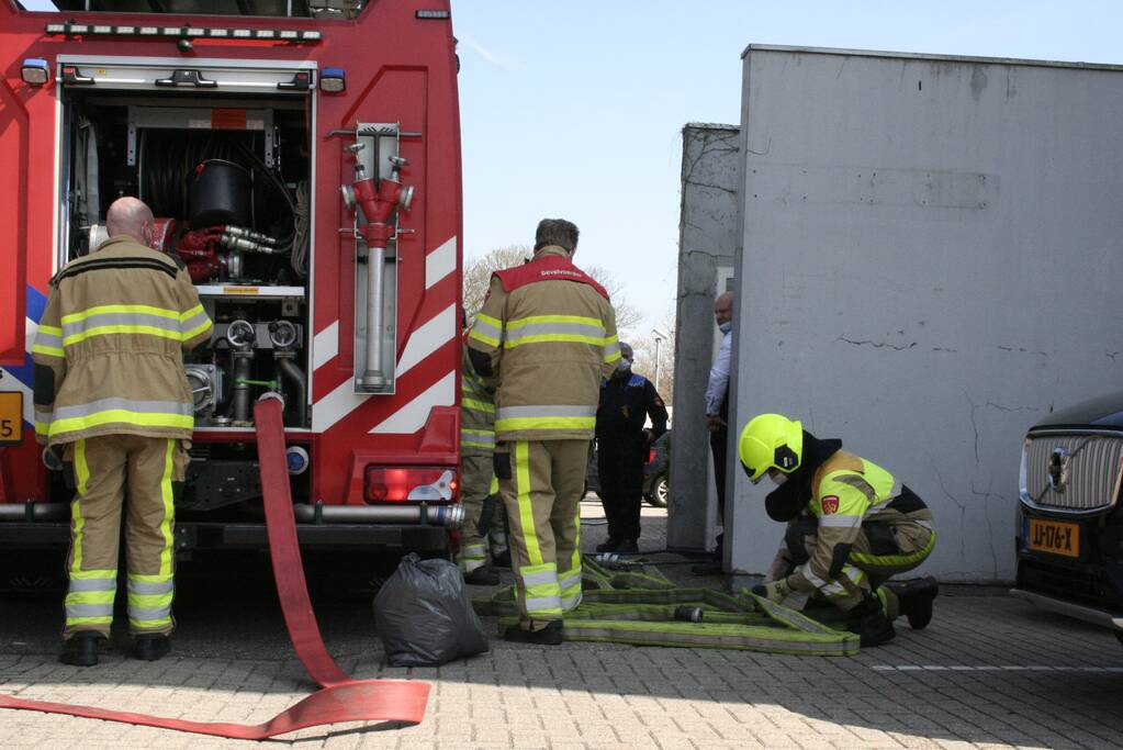 Brand in spouwmuur Ziekenhuis Rivierenland