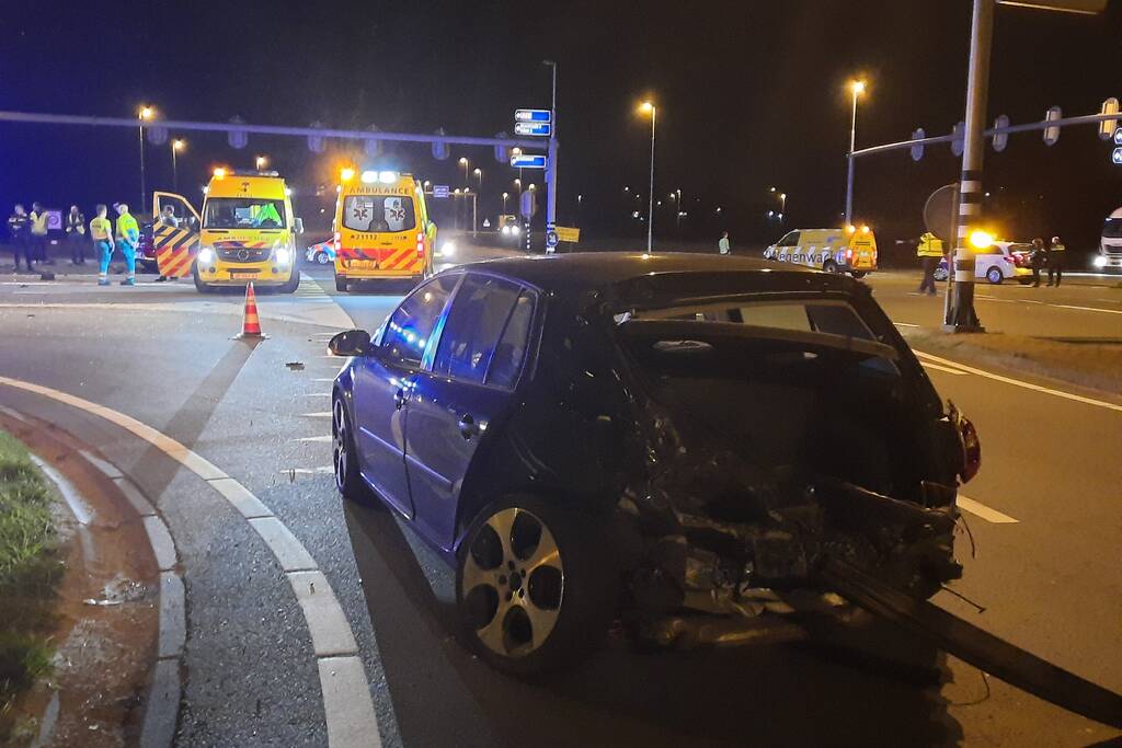 Meerdere voertuigen betrokken bij ongeval