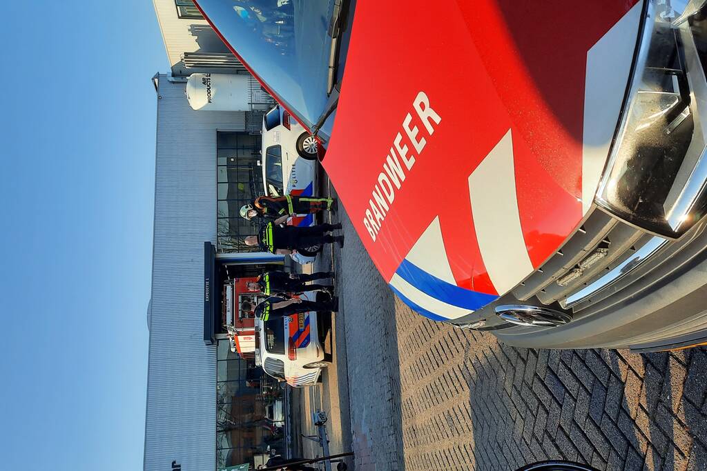 Brand in afzuigunit bedrijfspand