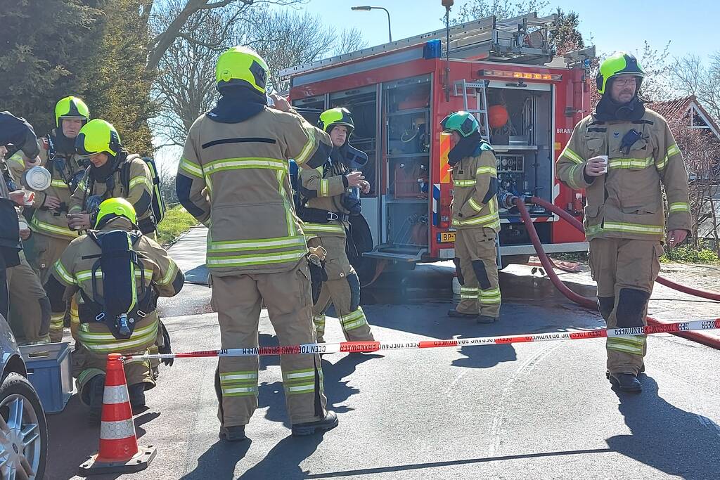 Groot gaslek veroorzaakt penetrante lucht