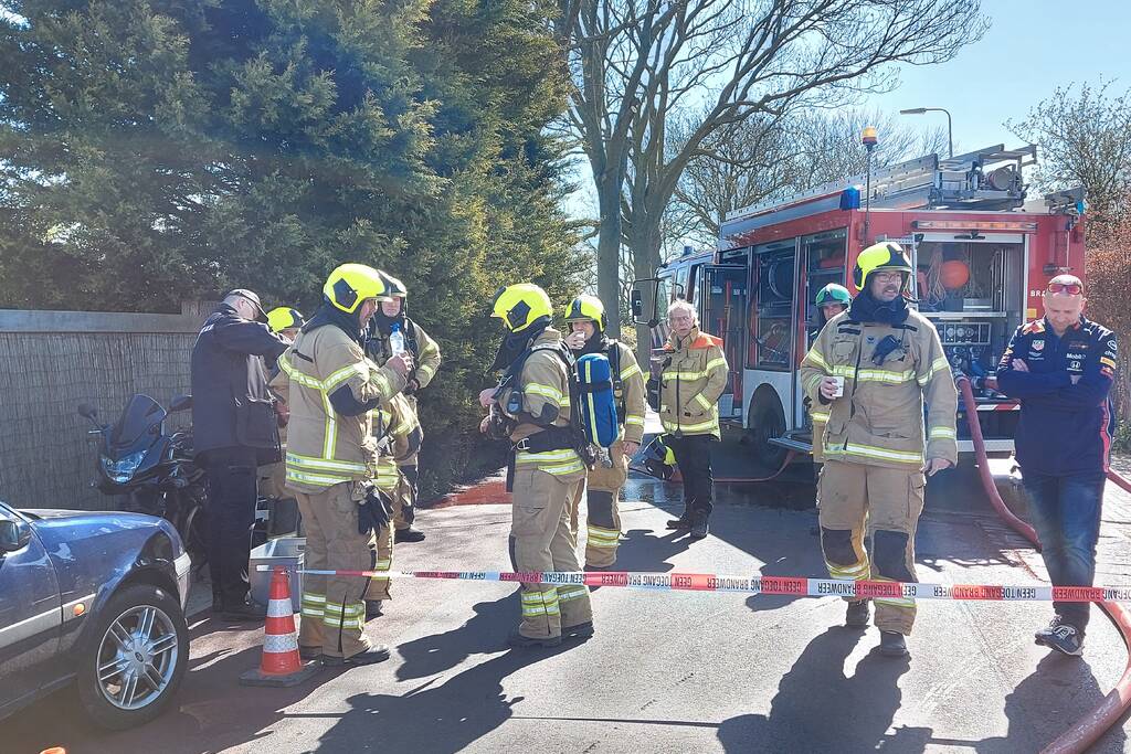 Groot gaslek veroorzaakt penetrante lucht