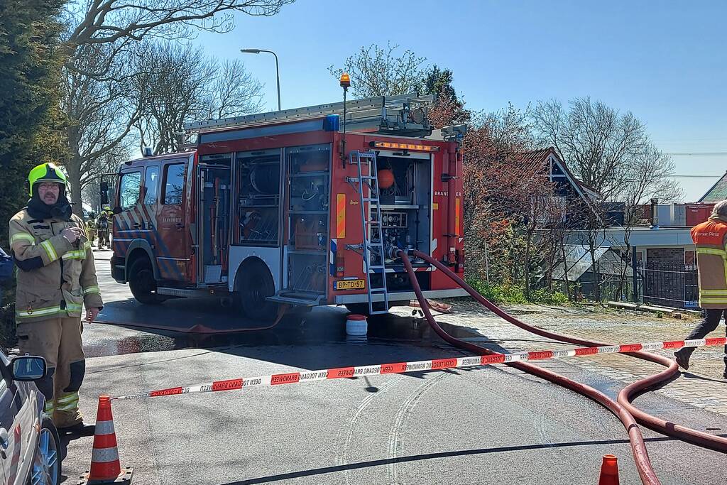 Groot gaslek veroorzaakt penetrante lucht