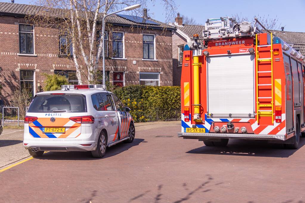CV-ketel brandt uit in woning