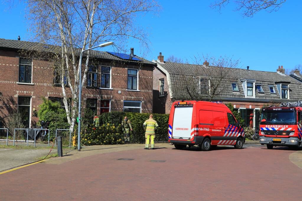 CV-ketel brandt uit in woning