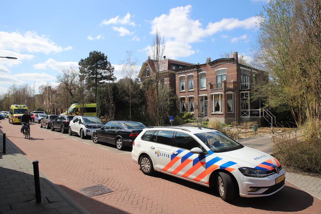 Traumahelikopter landt in tuin voor incident