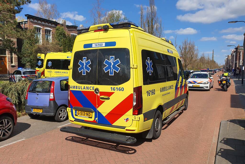 Traumahelikopter landt in tuin voor incident