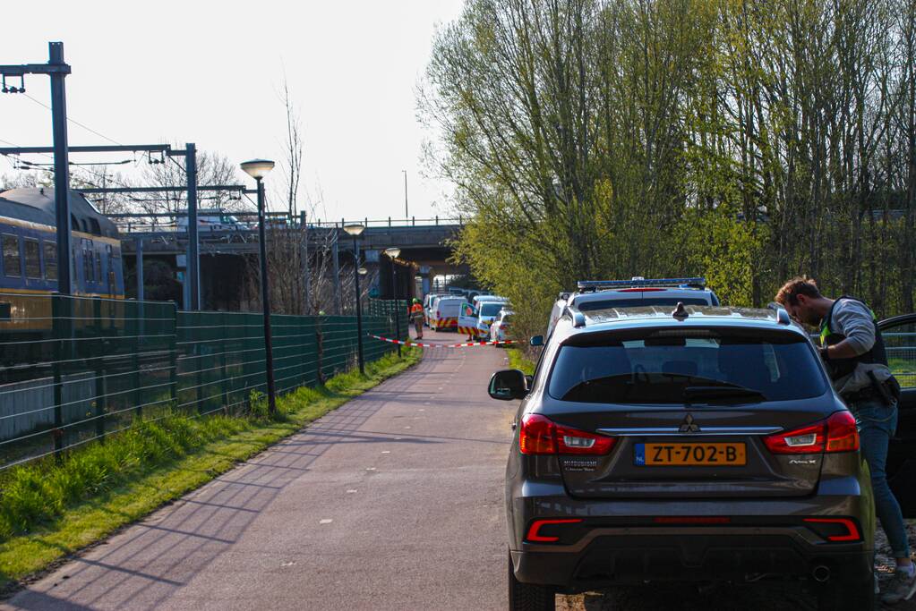 Geen treinverkeer na mogelijke aanrijding