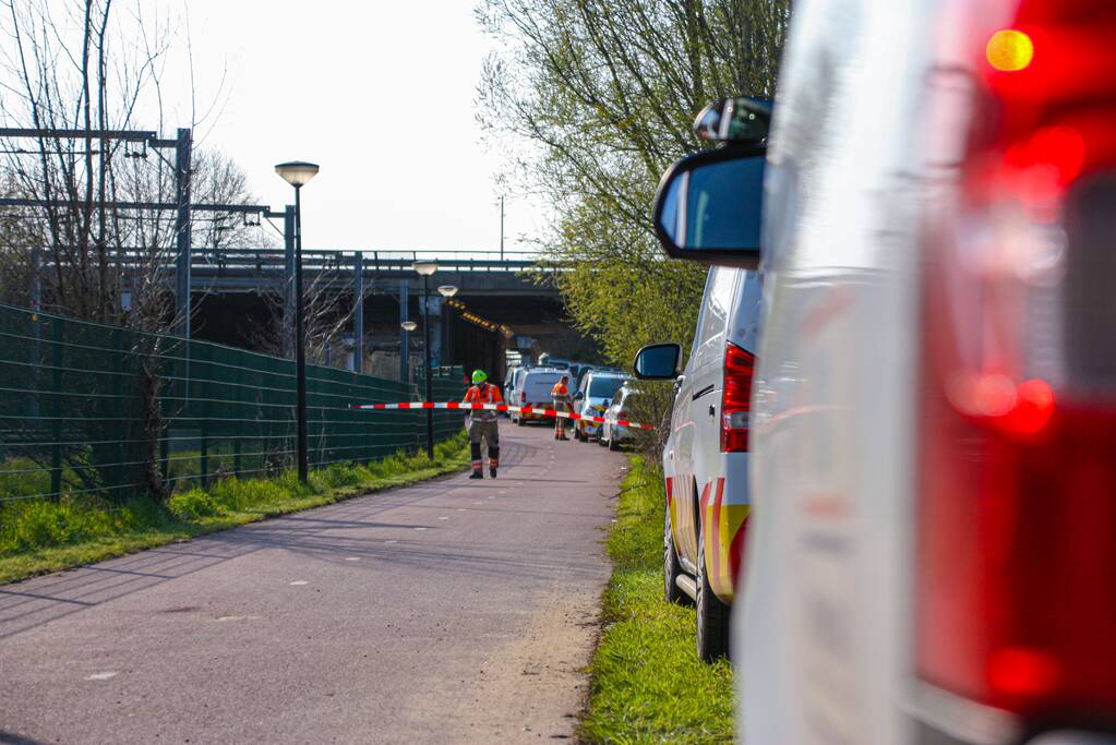 Geen treinverkeer na mogelijke aanrijding