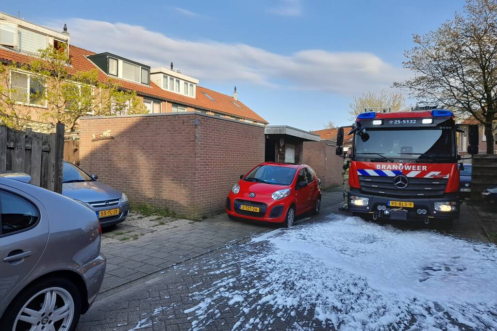 Sigaret veroorzaakt kleine brand