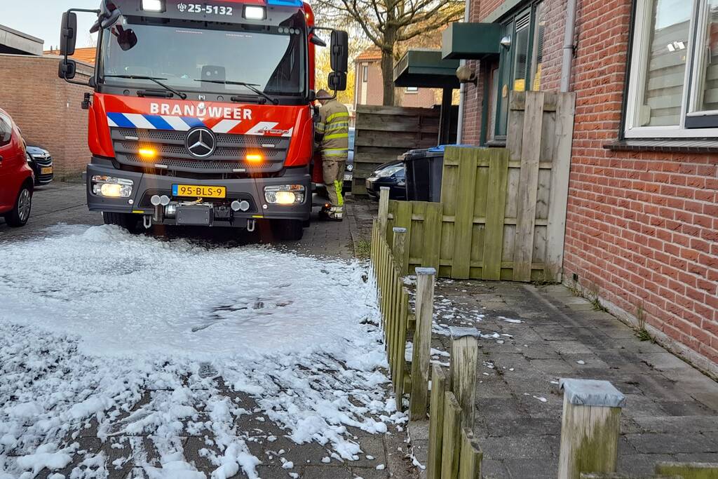Sigaret veroorzaakt kleine brand