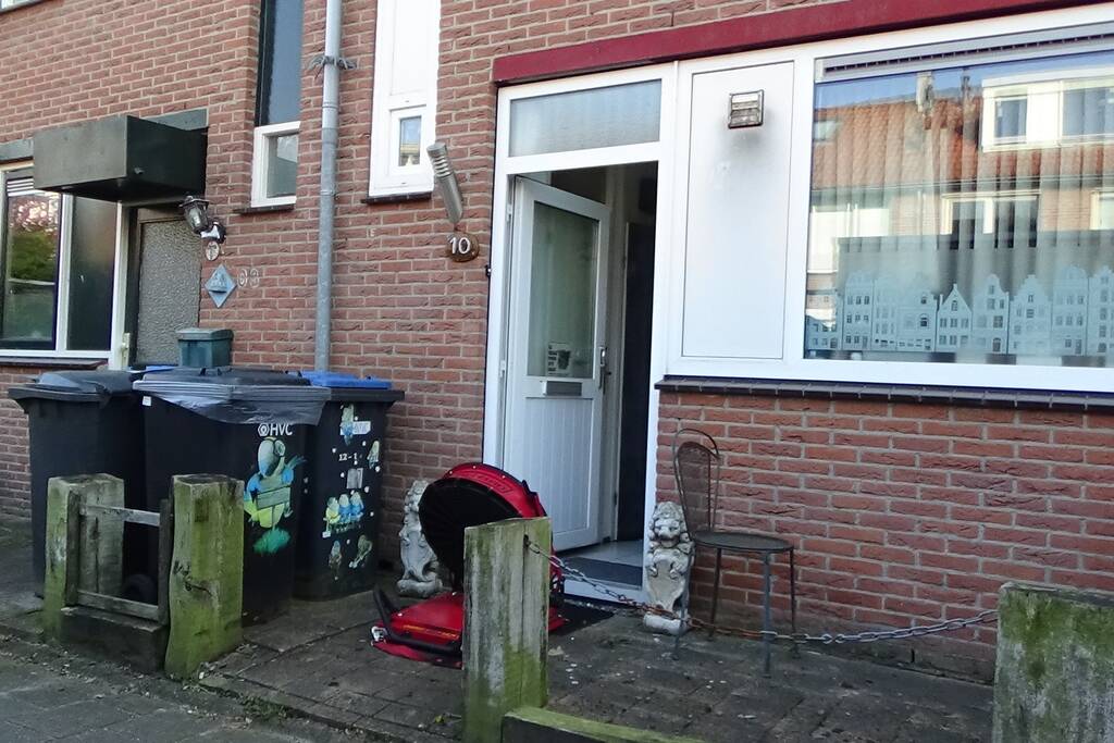 Sigaret veroorzaakt kleine brand