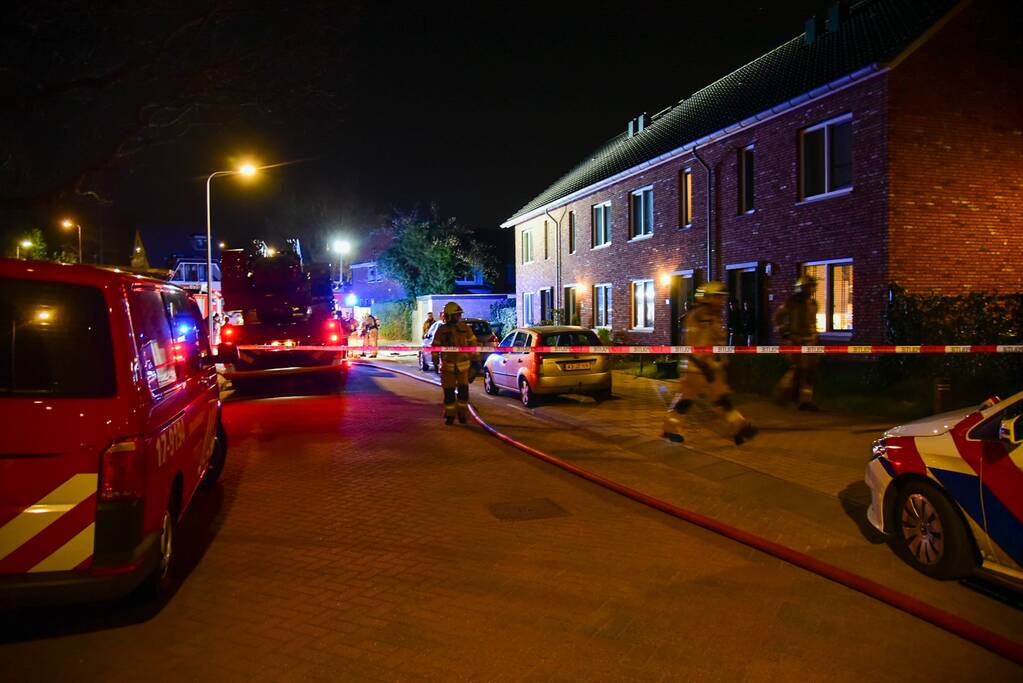 Uitslaande brand in slaapkamer
