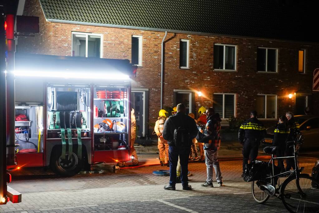 Uitslaande brand in slaapkamer
