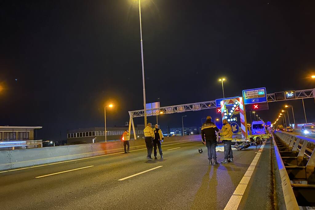 Motorrijder overleden na ernstig ongeval