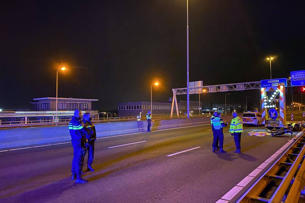 Motorrijder overleden na ernstig ongeval