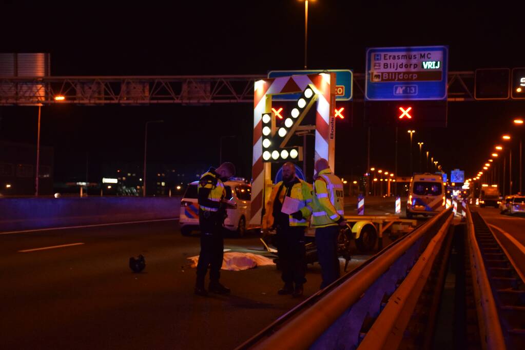 Motorrijder overleden na ernstig ongeval
