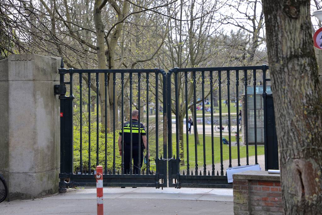 Grote drukte bij demonstratie