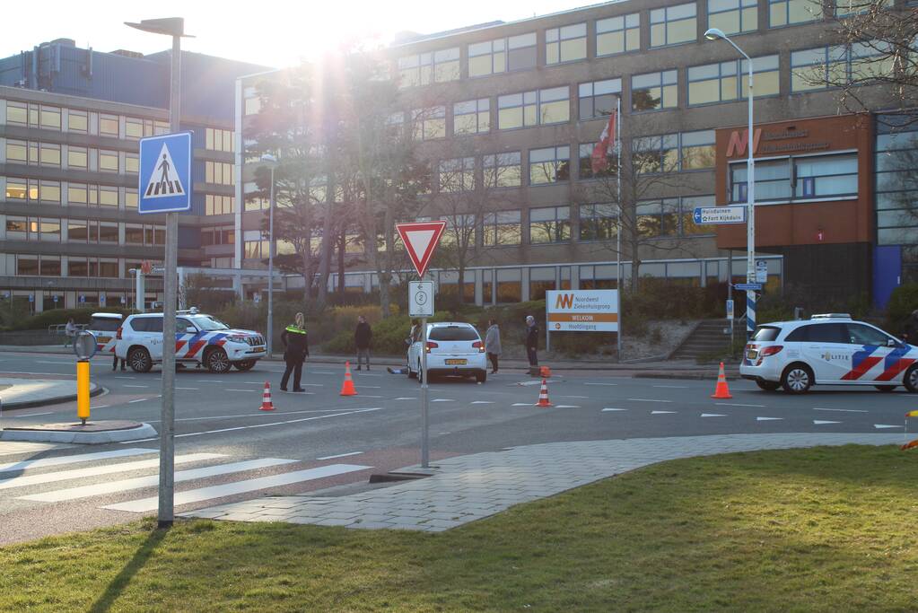 Fietser gewond bij ongeval met auto