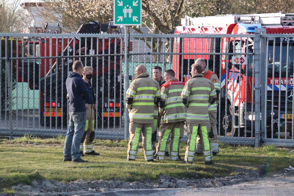 Gaslek door werkzaamheden