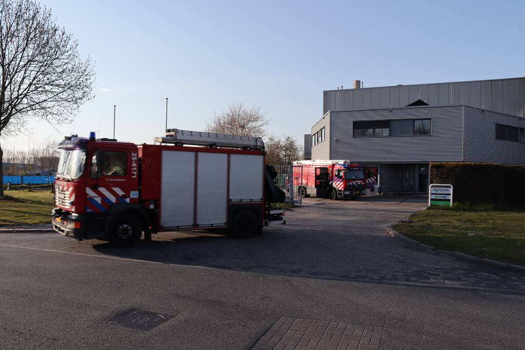 Gaslek door werkzaamheden