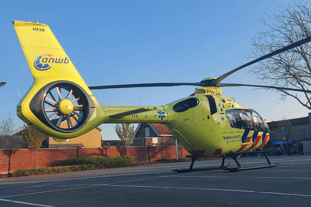 Traumahelikopter ingezet voor incident in woning