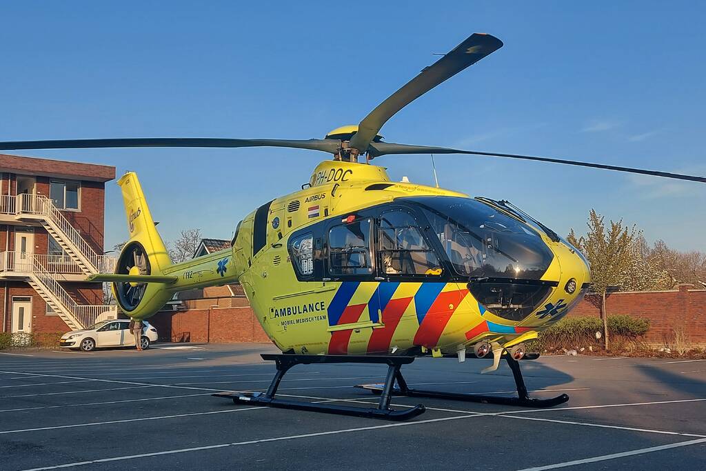 Traumahelikopter ingezet voor incident in woning