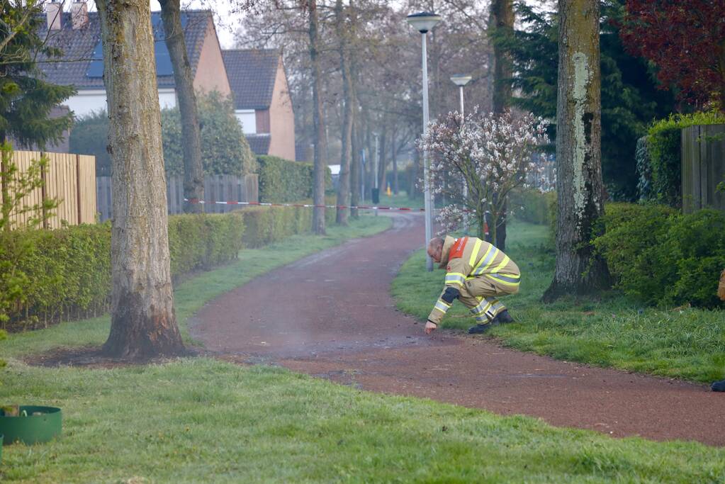 Onderzoek naar vreemde dampende vloeistof