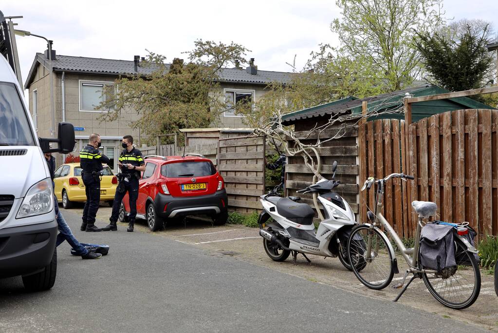 Jonge fietser in botsing met scooterrijder