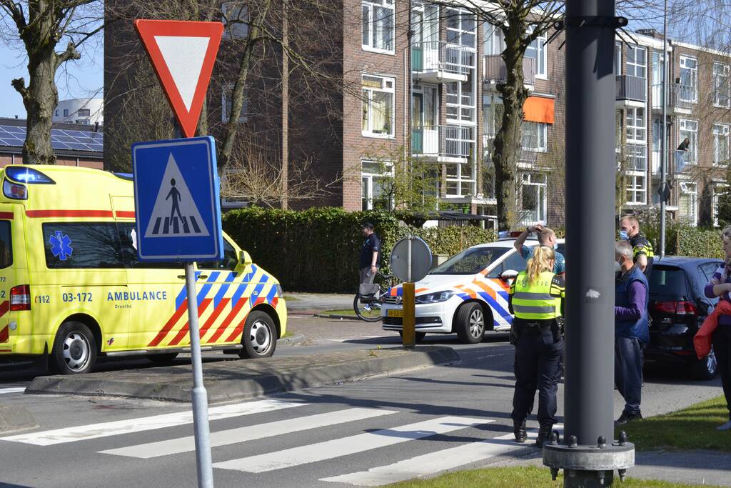Voetganger aangereden op zebrapad