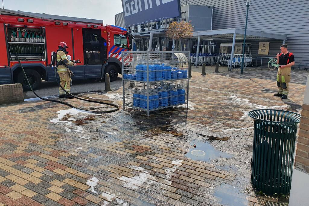 Opnieuw brand in prullenbak
