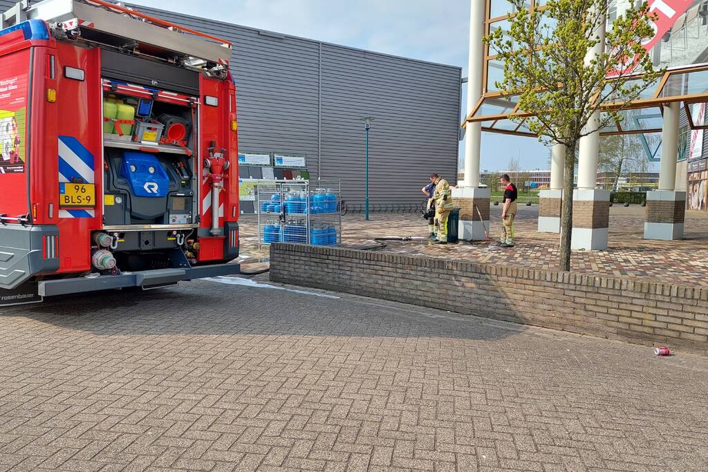 Opnieuw brand in prullenbak