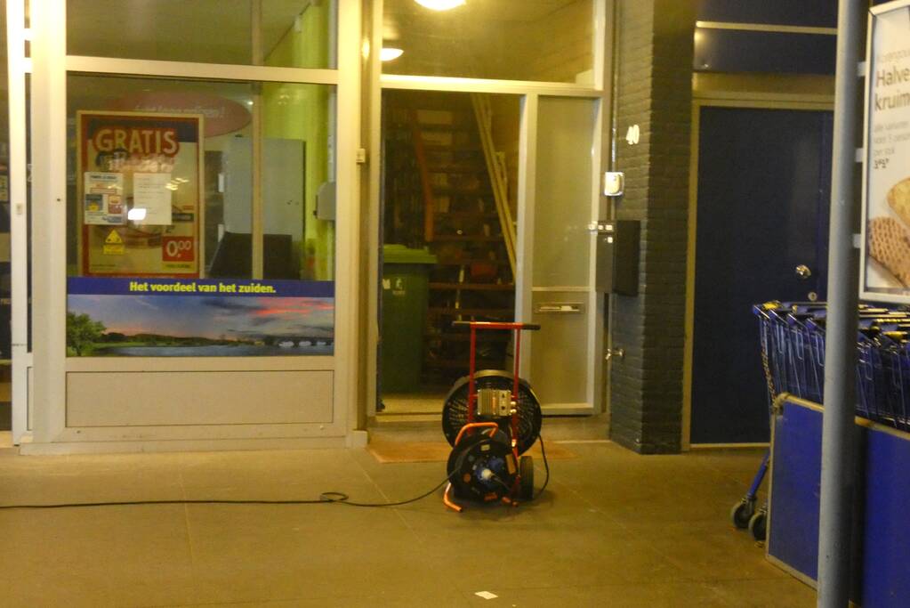 Winkelpand vol rook door verkeerde knop