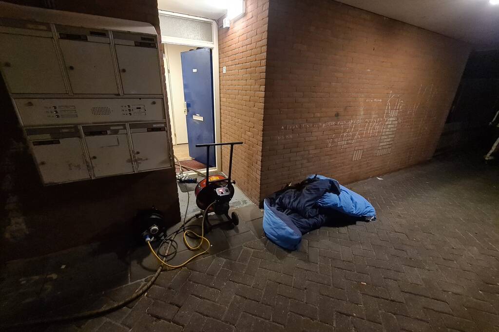 Veel rookontwikkeling bij woningbrand