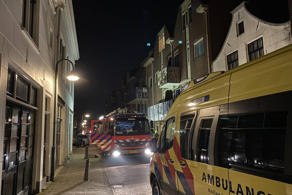 Veel rookontwikkeling bij woningbrand