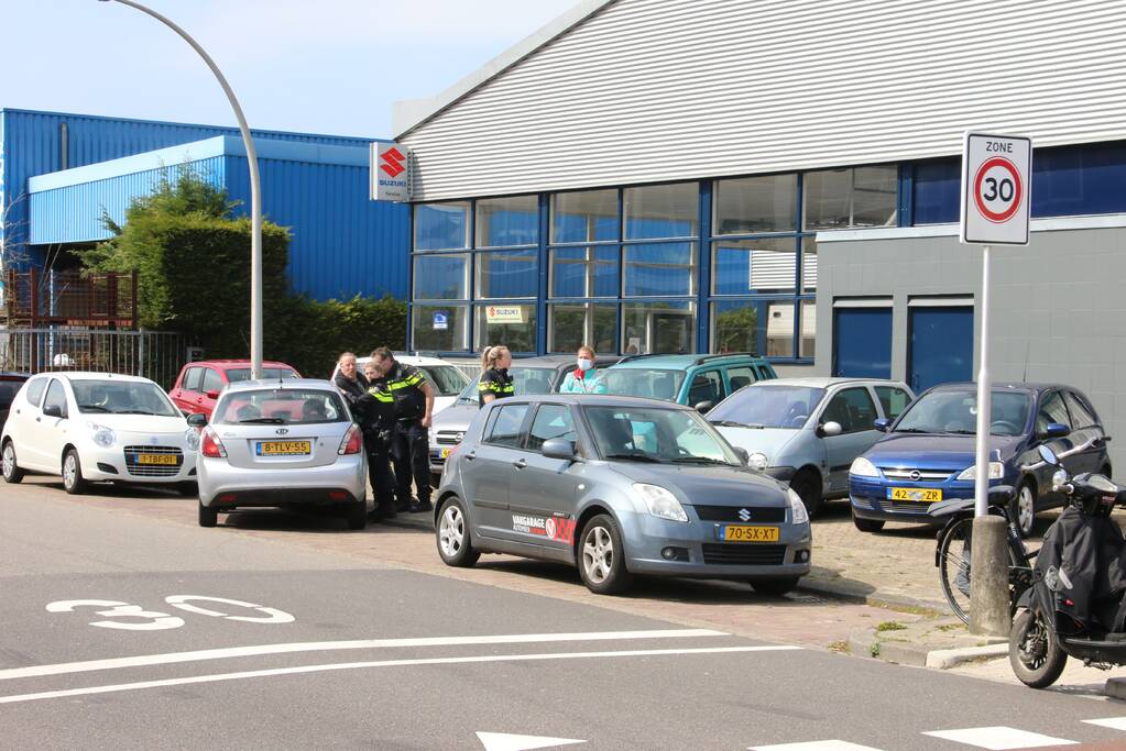 Fietsster gewond bij aanrijding met auto