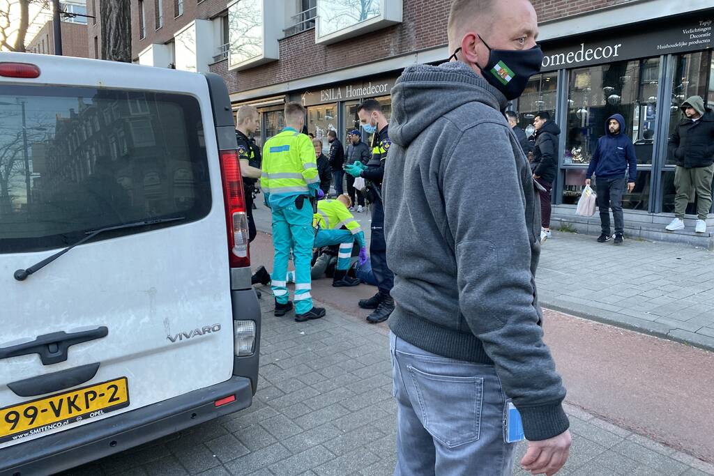 Scooterrijder gewond bij aanrijding